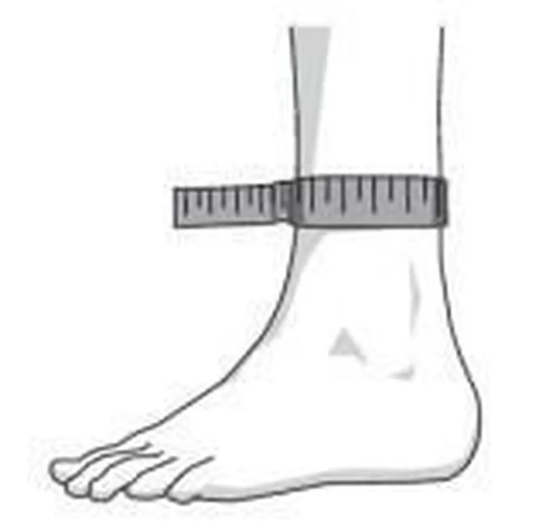 Thuasne Sport Enkelbandage M - Grijs