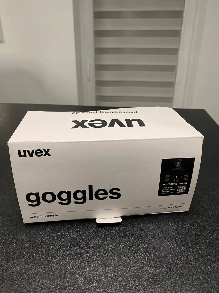 Uvex SCRIBBLE FM Skibril - Zilver