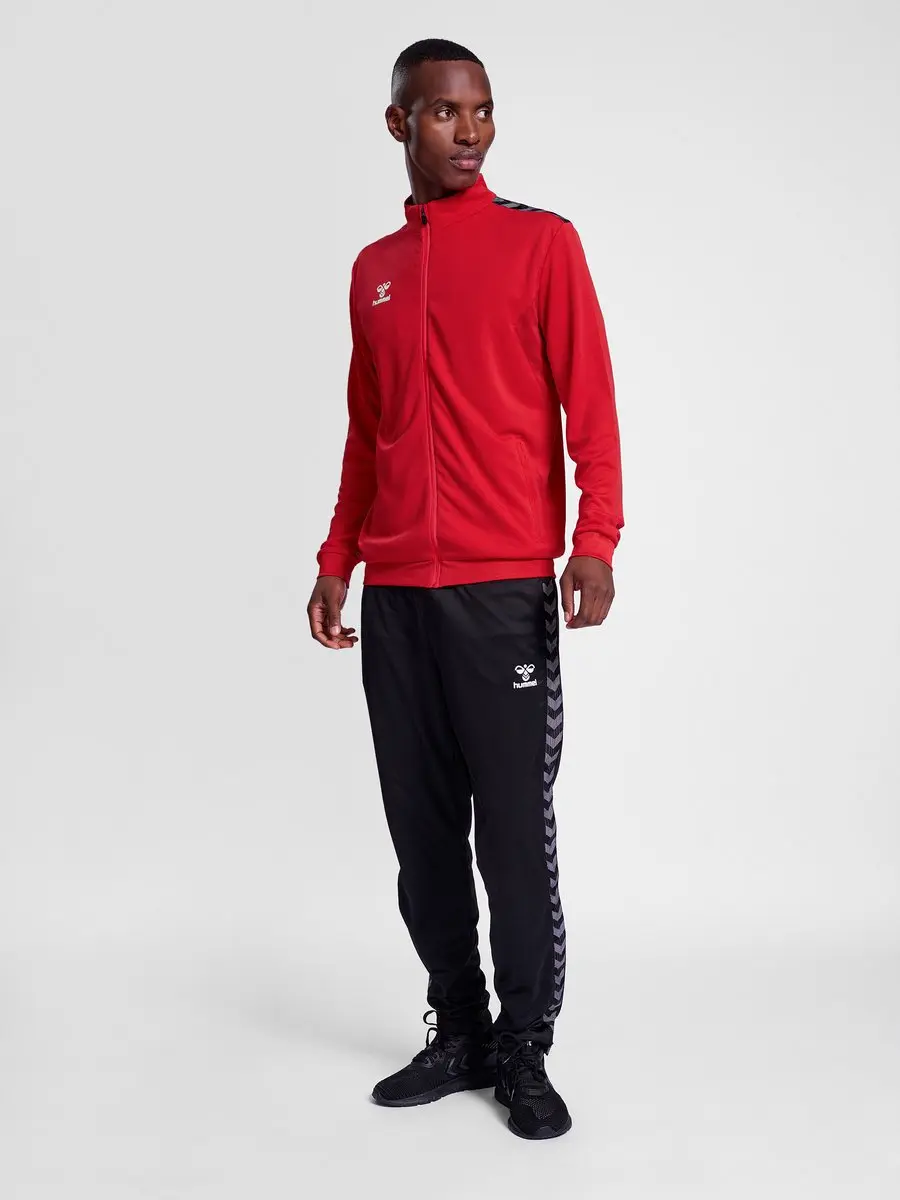 Hummel HML Authentic Pl Zip Jacket - S - True Red - afbeelding 6 van 6