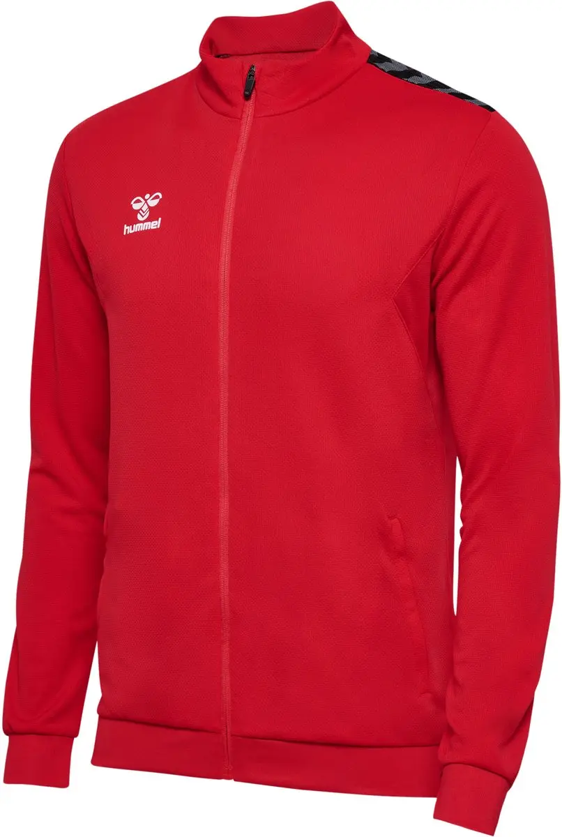 Hummel HML Authentic Pl Zip Jacket - S - True Red