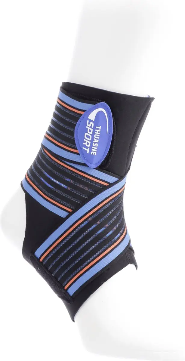 Thuasne Sport Enkelbandage L - Zwart