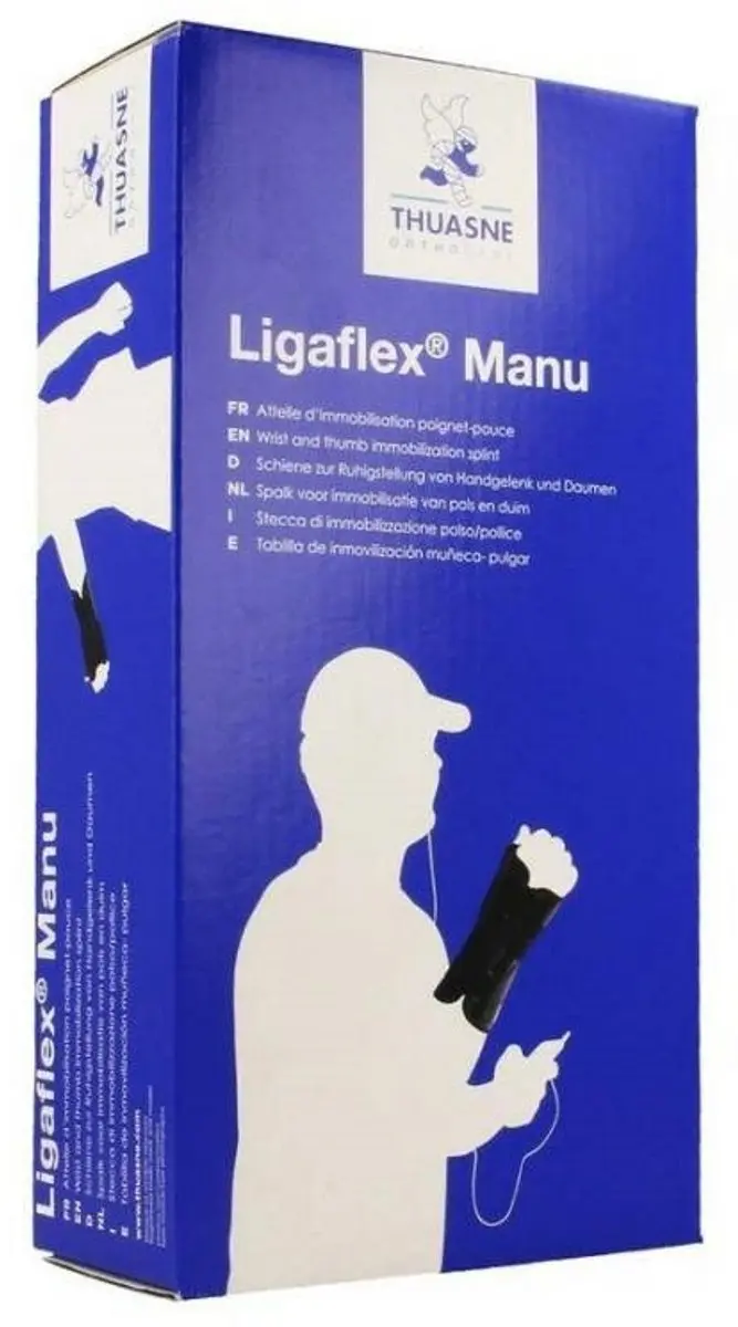 Thuasne Ligaflex Manu Duimbrace Rechts - Maat 3 - Zwart