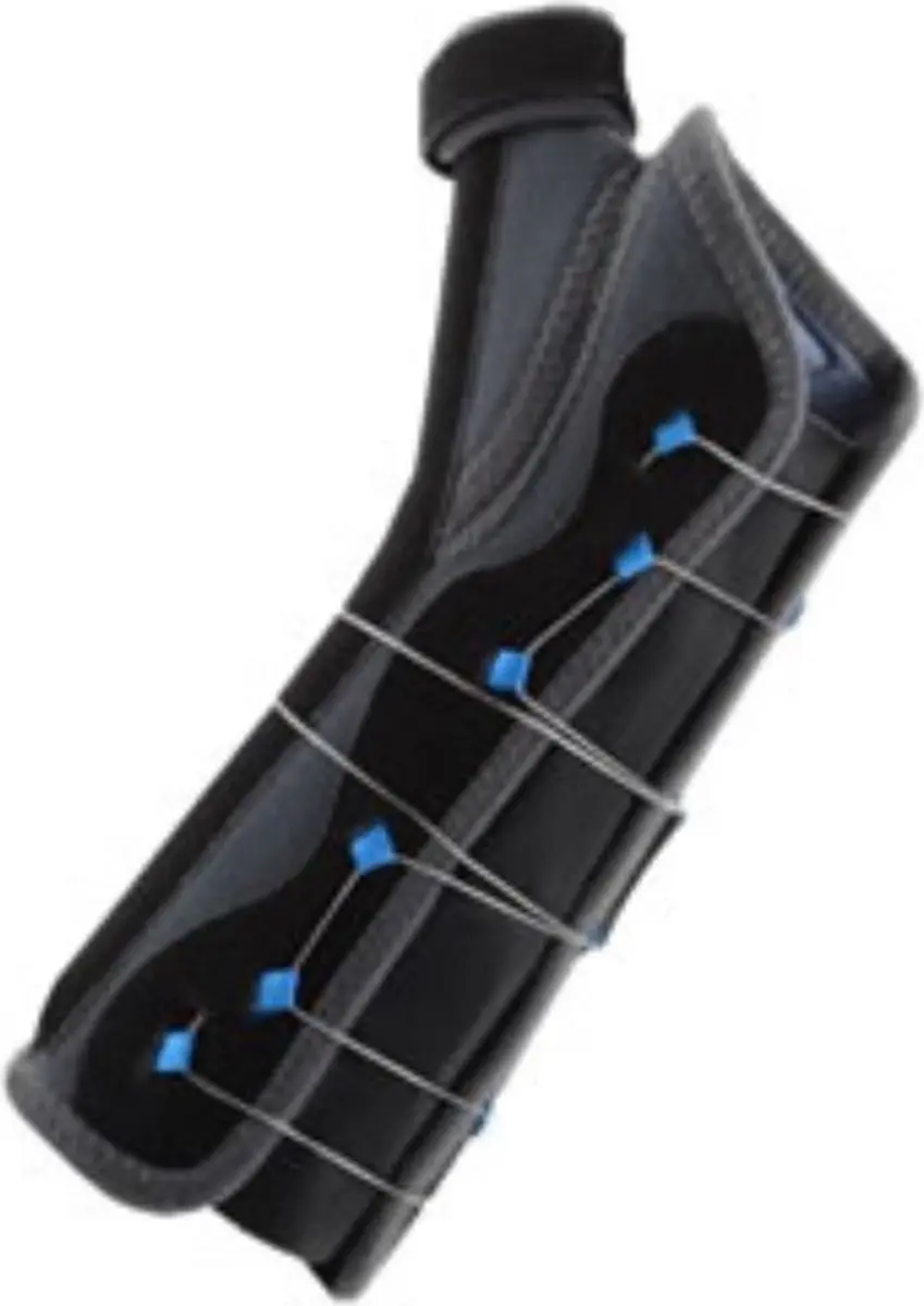 Thuasne Ligaflex Pro Plus Polsbrace/Duimbrace Rechts - Maat 1 - Zwart