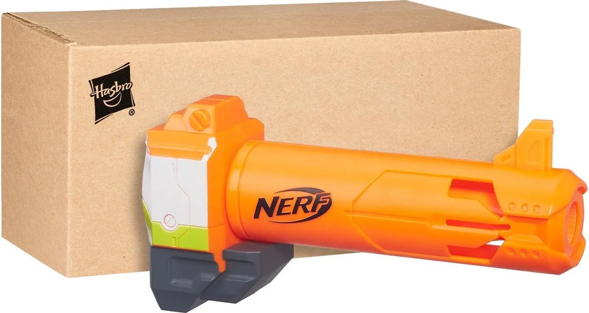Nerf Modulus B3199 Loopverlenger - Lang bereik - Groen/Oranje/Grijs/Wit