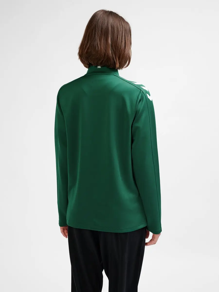 Hummel Core Xk Dames Trainingsjack 212653 - XS - Evergreen - afbeelding 6 van 6