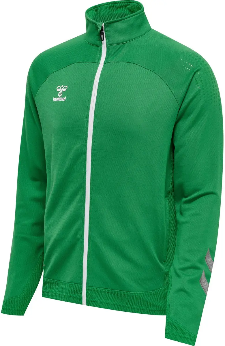 Hummel HML Lead Poly Zip Jacket - L - Jelly Bean