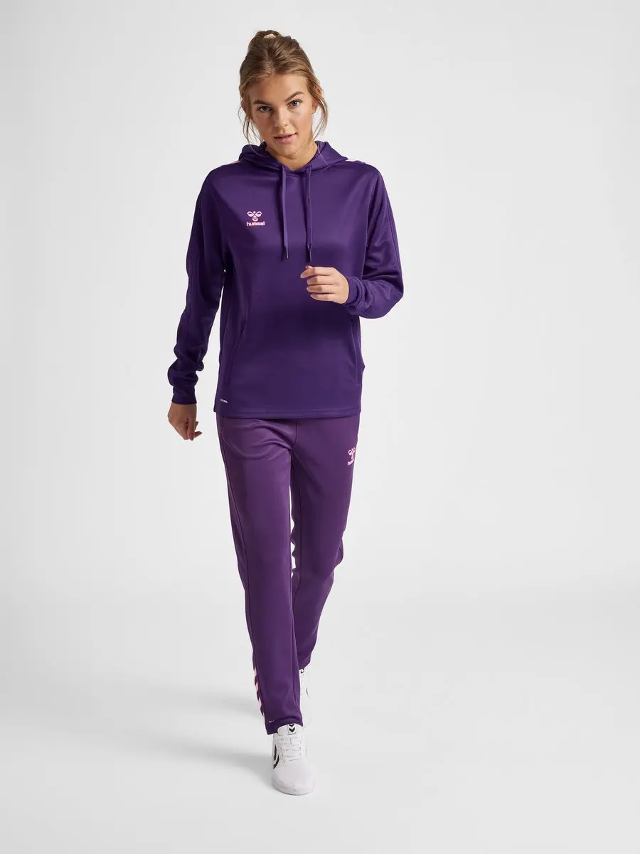 Hummel Core XK Poly Sweat Hoodie Dames - XS - Paars