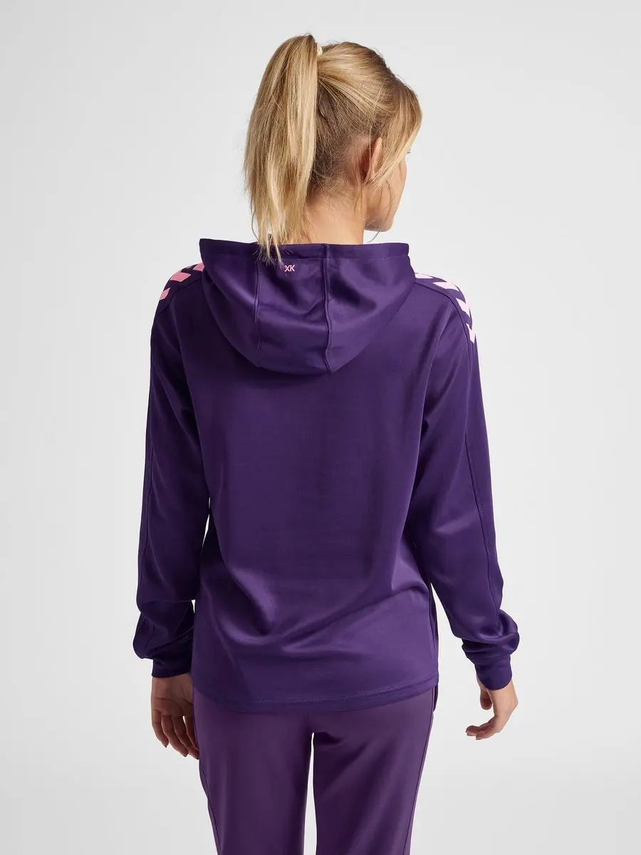 Hummel Core XK Poly Sweat Hoodie Dames - XS - Paars
