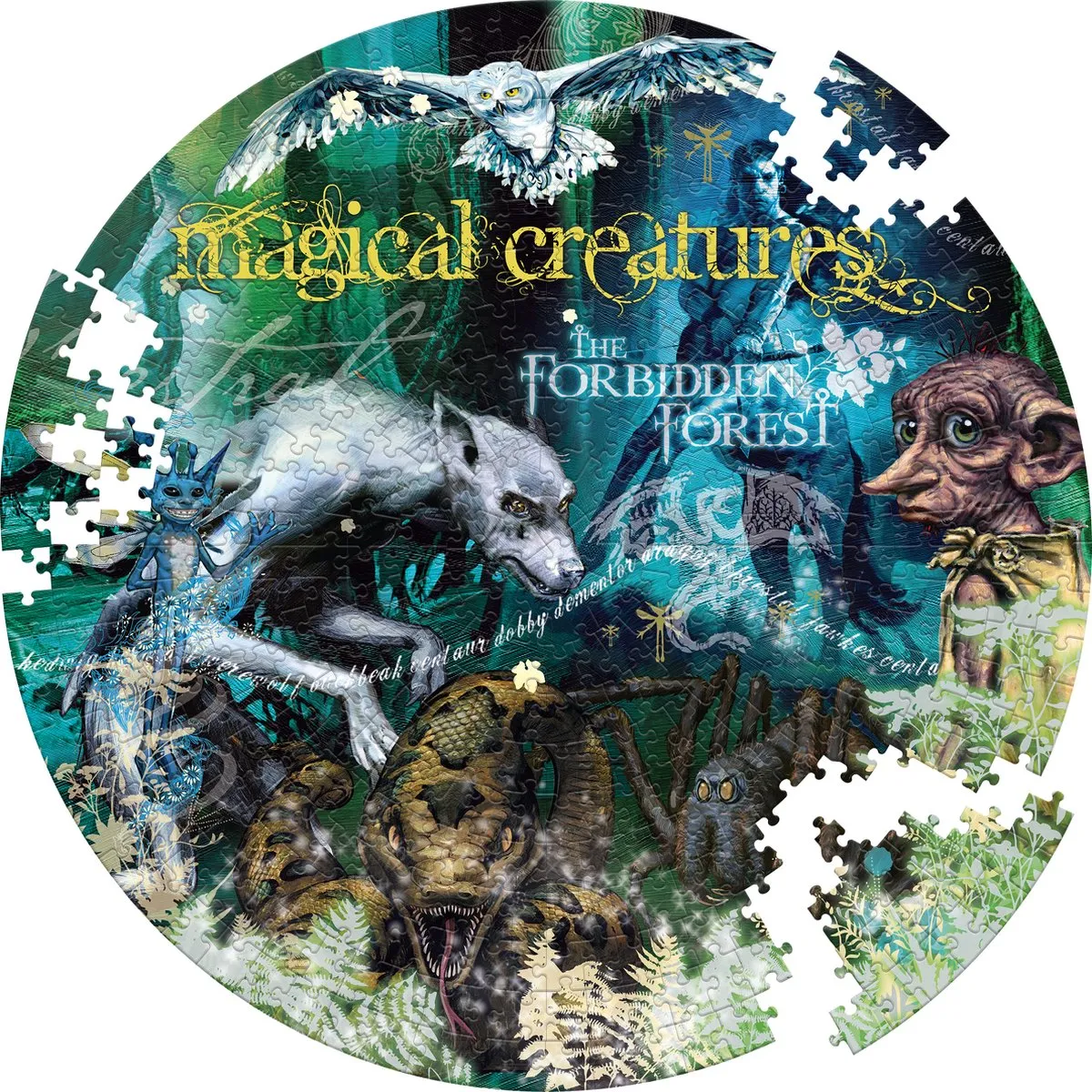 Winning Moves Harry Potter Magical Creatures Puzzle 500 Stuks