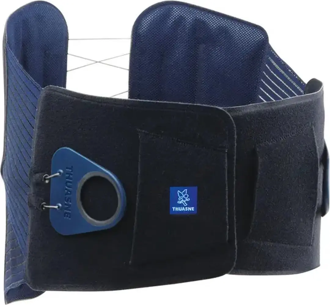 Thuasne Lombastab Rugbrace Maat 2 75-95cm - Zwart