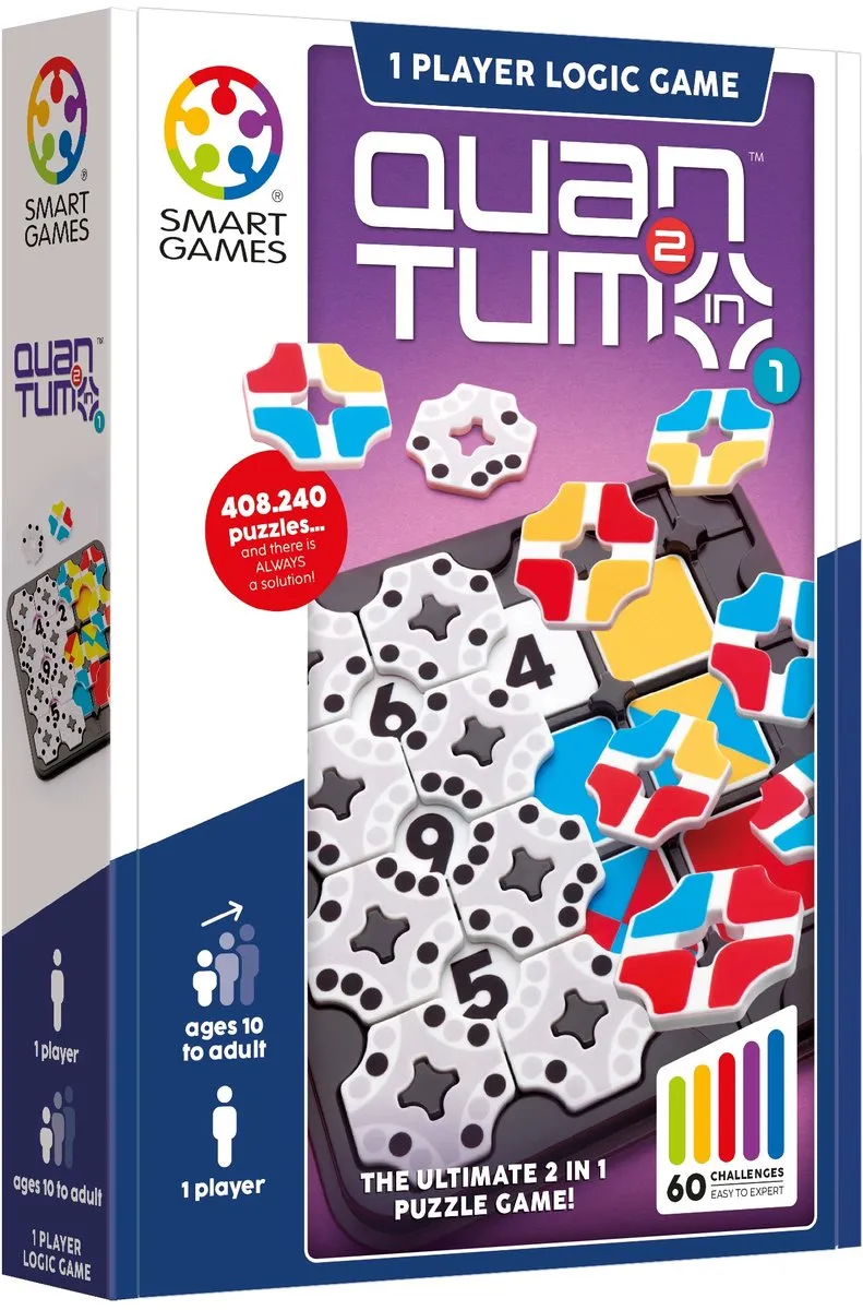 SmartGames Quantum 2-in-1 Puzzle - Multicolor
