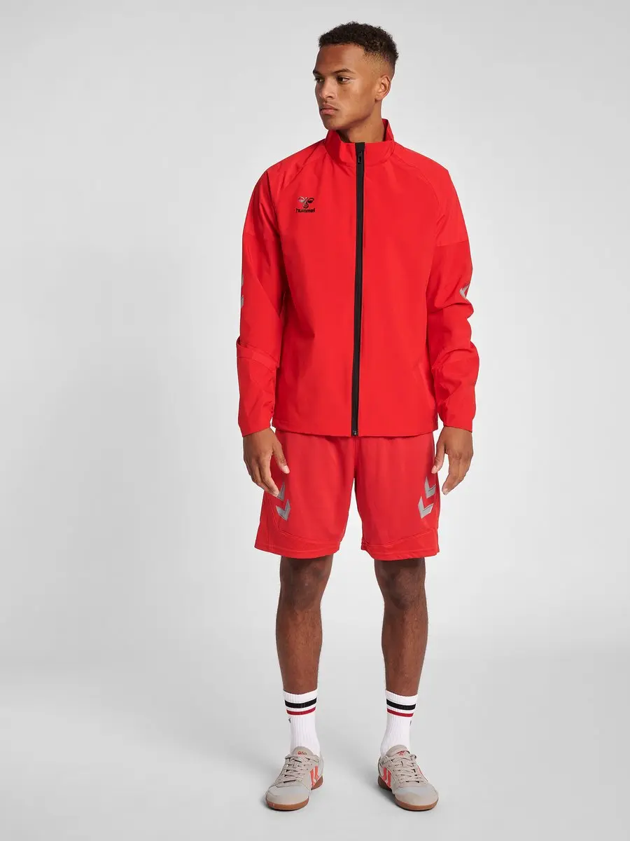 Hummel HML Lead Training Jacket - XL - True Red - afbeelding 6 van 6