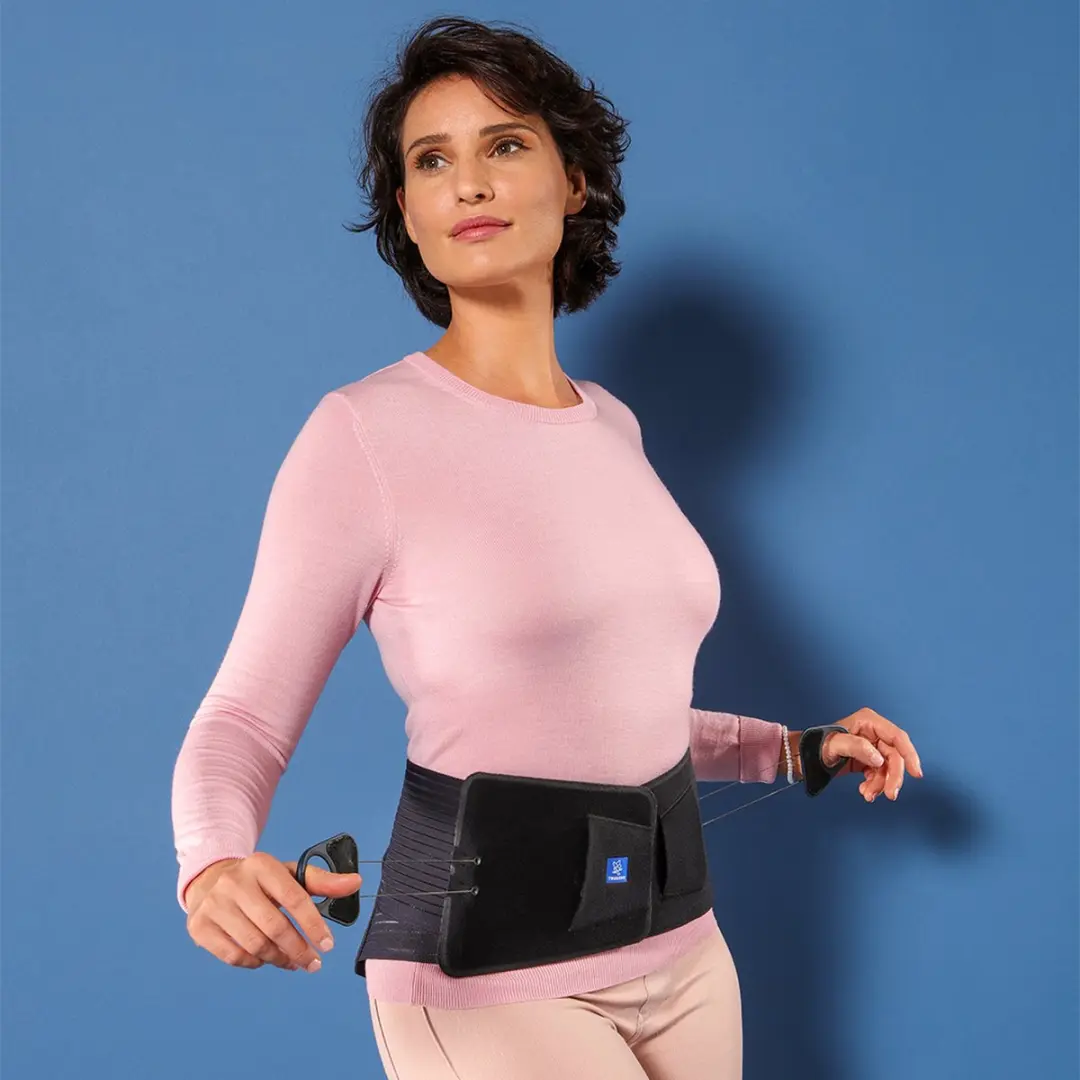 Thuasne Lombastab Rugbrace 21cm - Maat M - Grijs