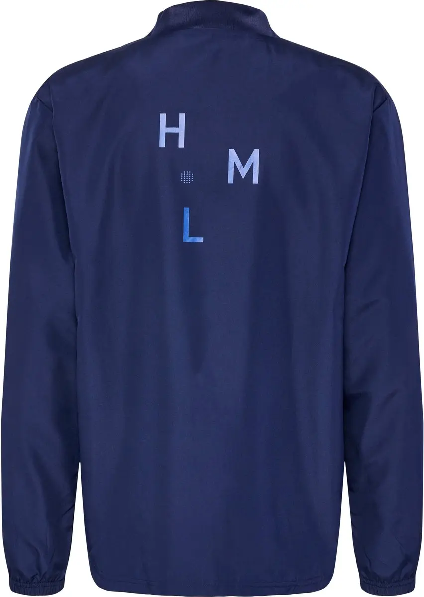 Hummel Hmlcourt Woven Jacket 219147 Trainingsjack - S - Blauw
