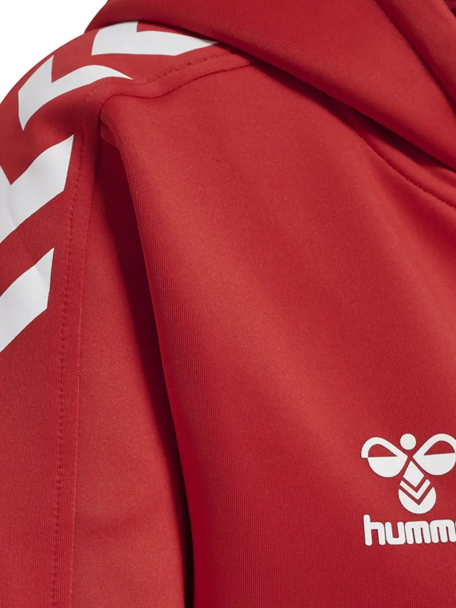 Hummel Hmlcore Xk Poly Zip Hood Sweat Dames - Trainingsjack - Rood - S