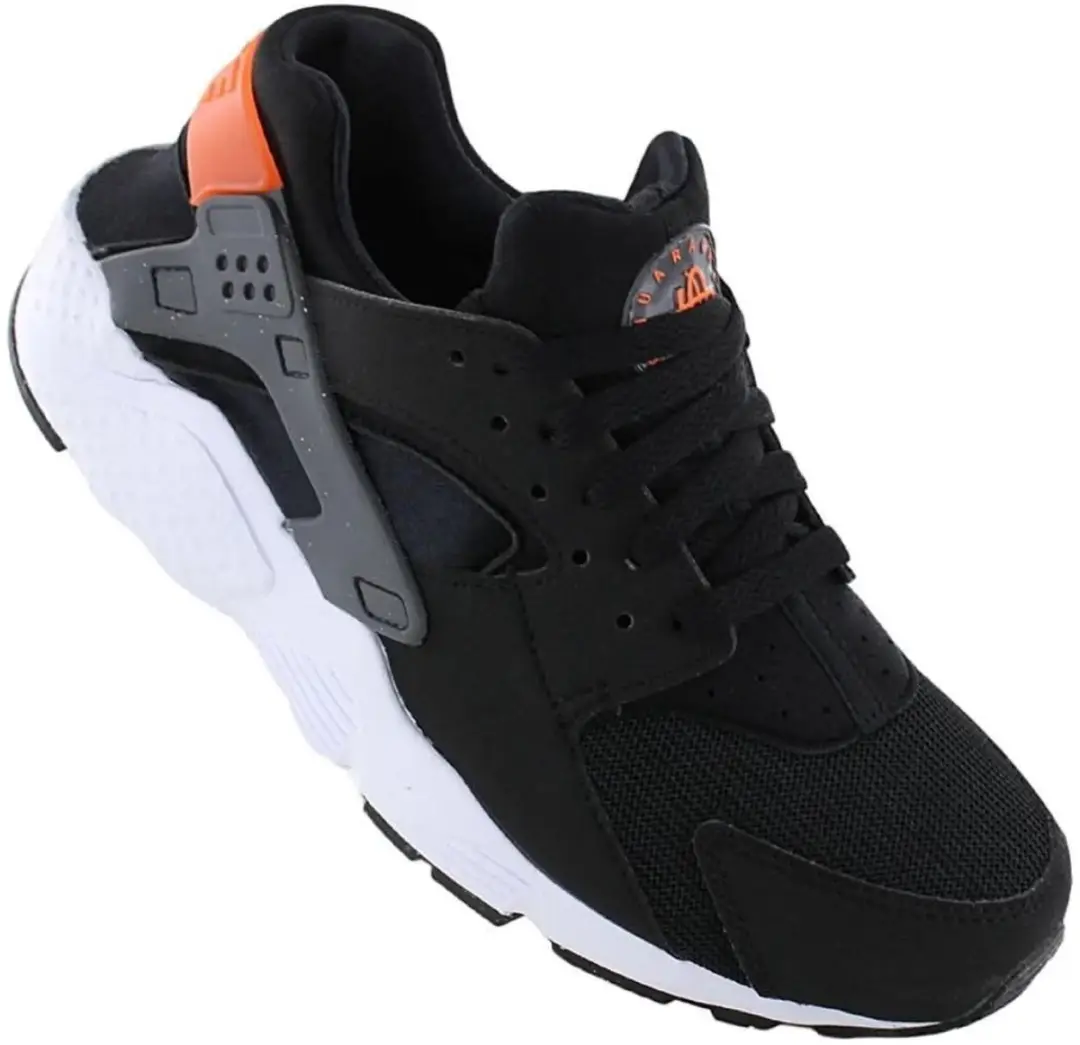 Nike Huarache Run GS DX9267-001 Dames Sneakers - Zwart