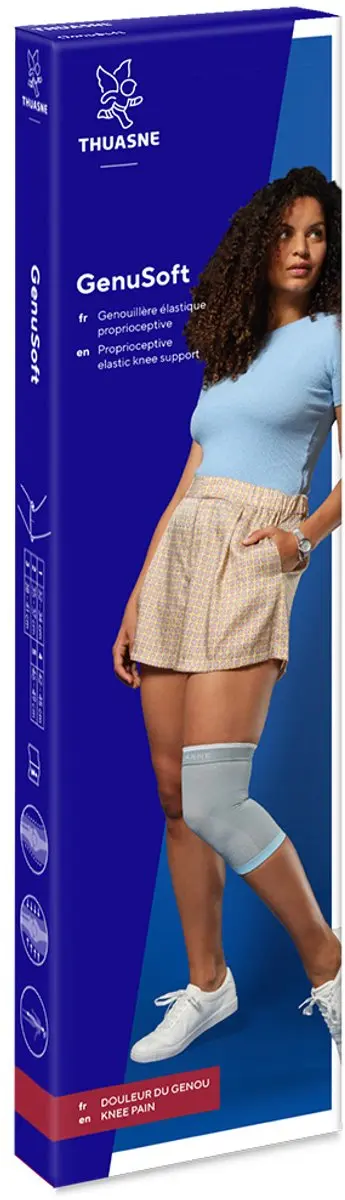 Thuasne Genusoft Kniebrace Grijs XL