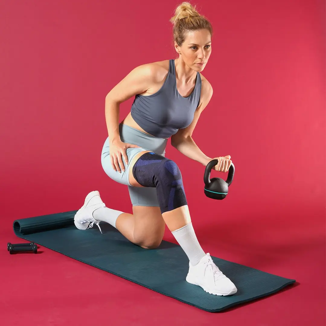 Thuasne Genu Pro Comfort Brace - Maat 0 - Blauw - afbeelding 6 van 6