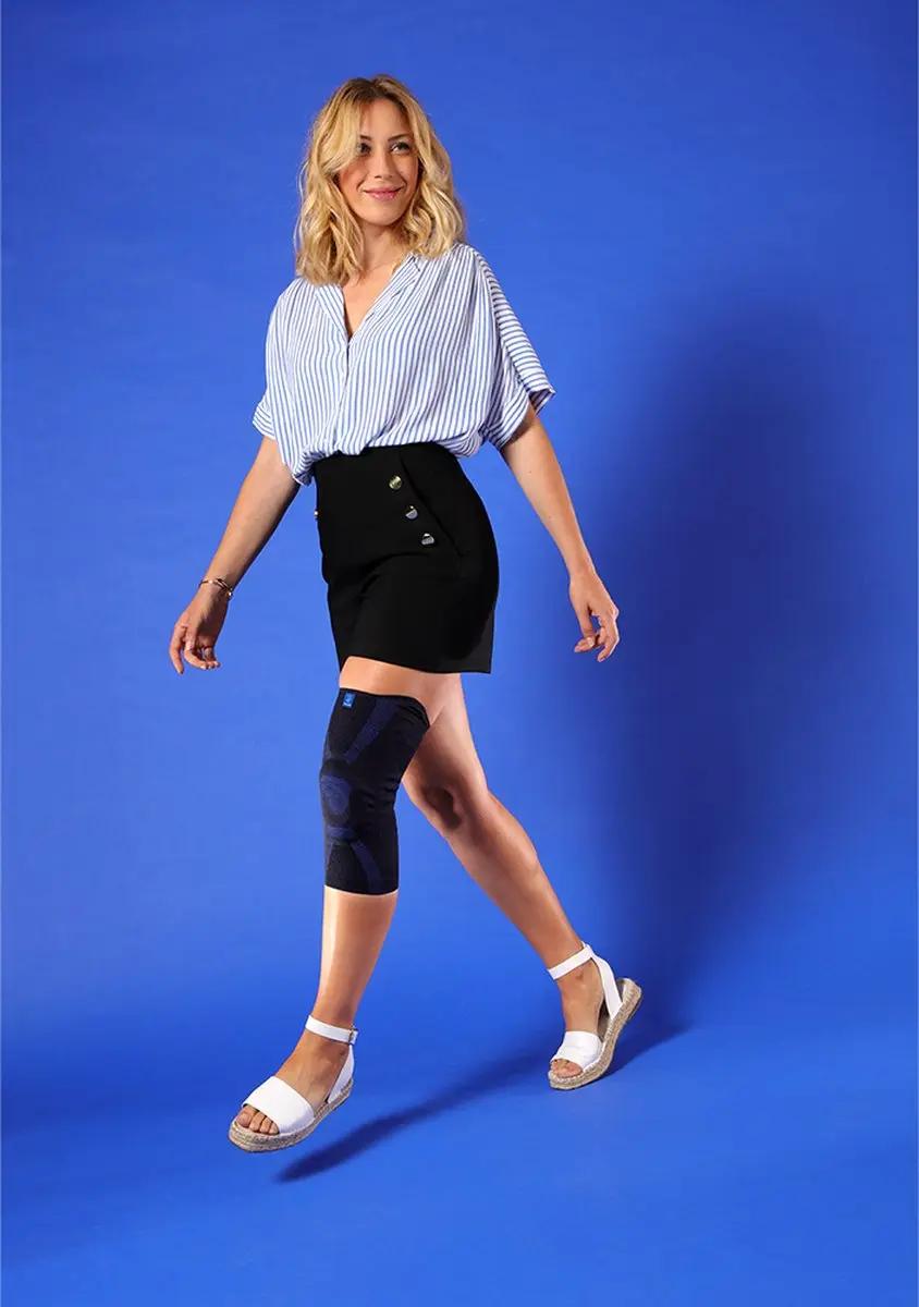 Thuasne Genu Pro Comfort Brace - Maat 0 - Blauw