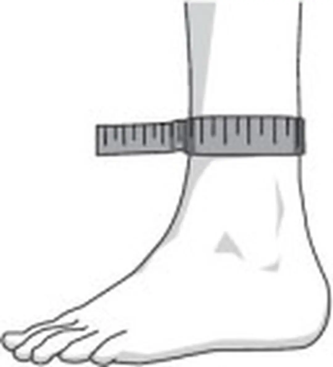 Thuasne Neopreen Enkelbrace S - Zwart