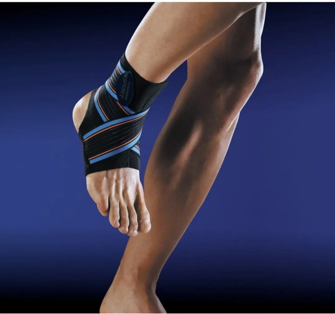 Thuasne Sport Enkelbandage S - Zwart