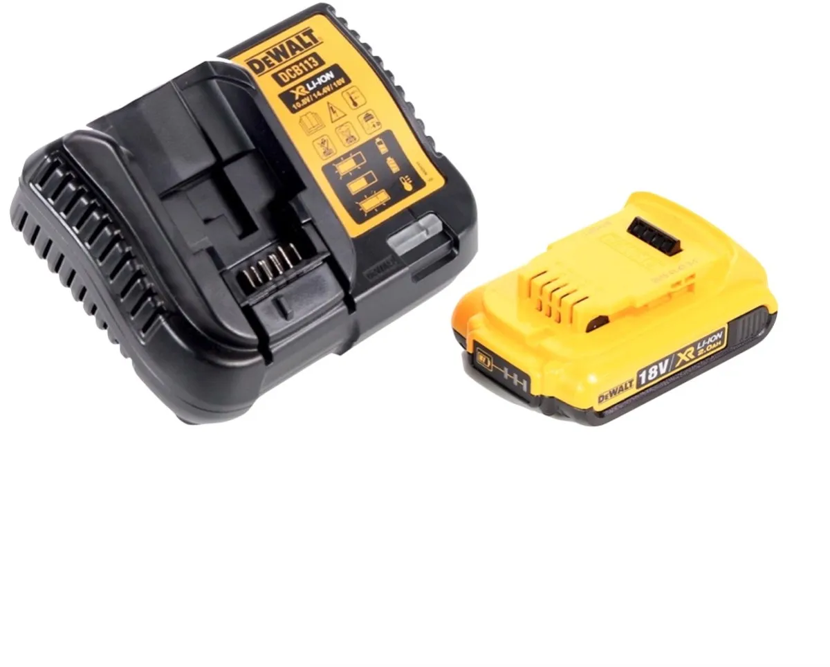 DeWalt DCS 355 Accu-Oscillator Multitool 18V - 2,0Ah - 12 Stuks - afbeelding 4 van 5