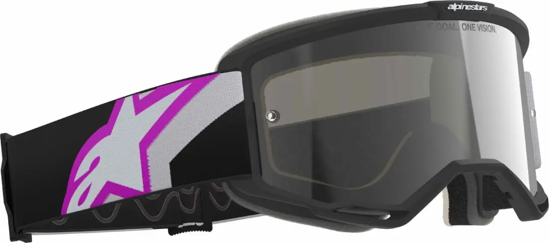 Alpinestars Vision 5 Corp Motocross Bril - Rood - afbeelding 6 van 6