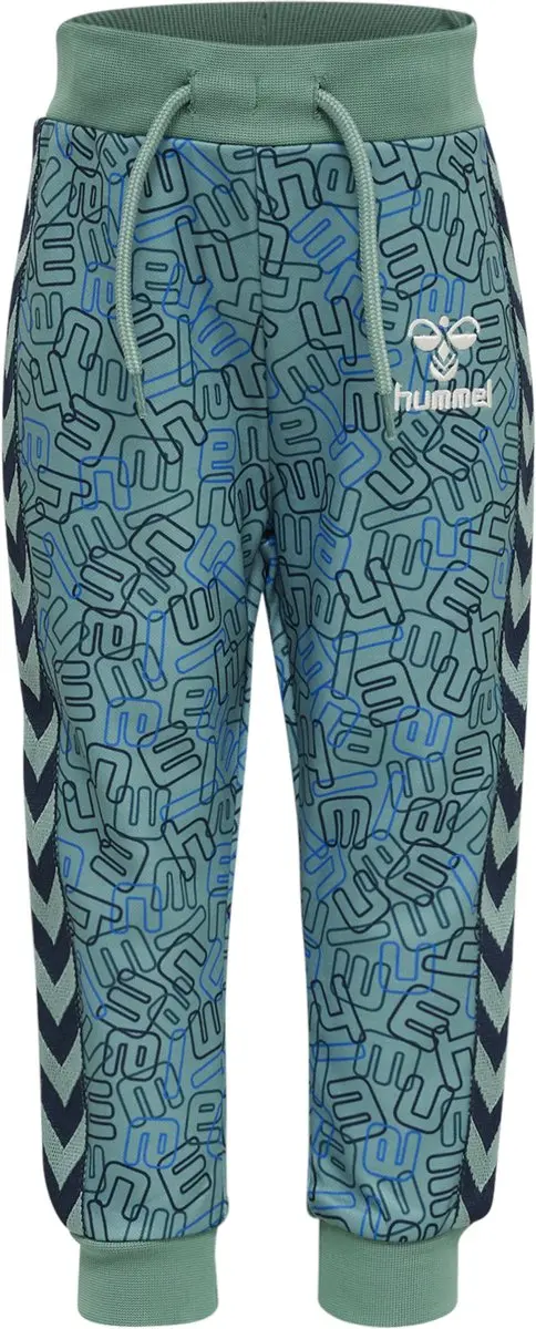 Hummel Hmlolympus Pants 215480 Kinderjoggingbroek - Blauw - Maat 56