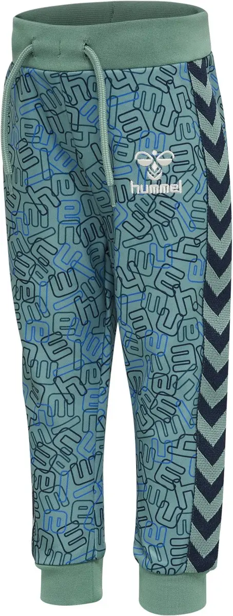 Hummel Hmlolympus Pants 215480 Kinderjoggingbroek - Blauw - Maat 56