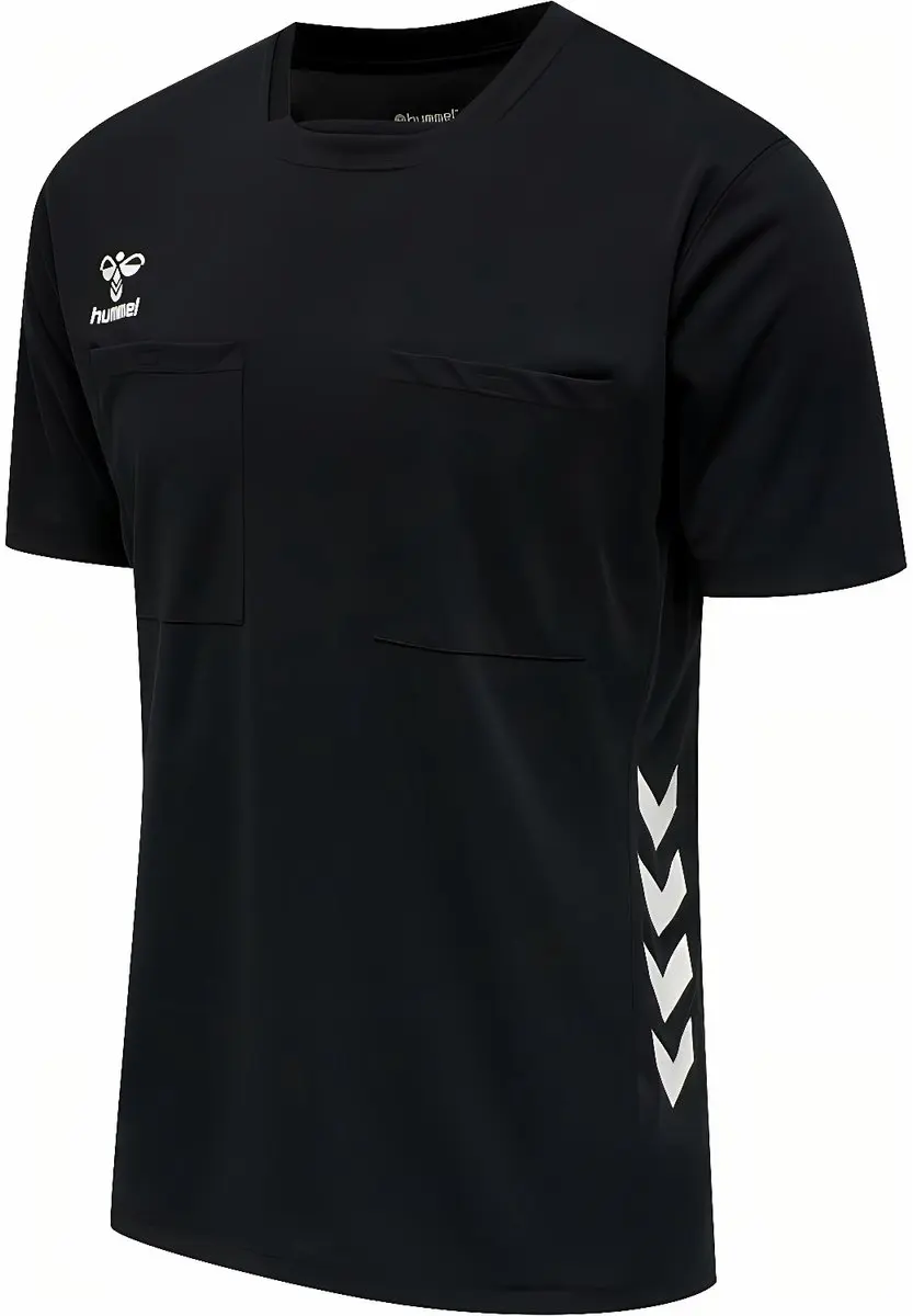 Hummel Referee Chevron SS Jersey Heren - XL - Zwart