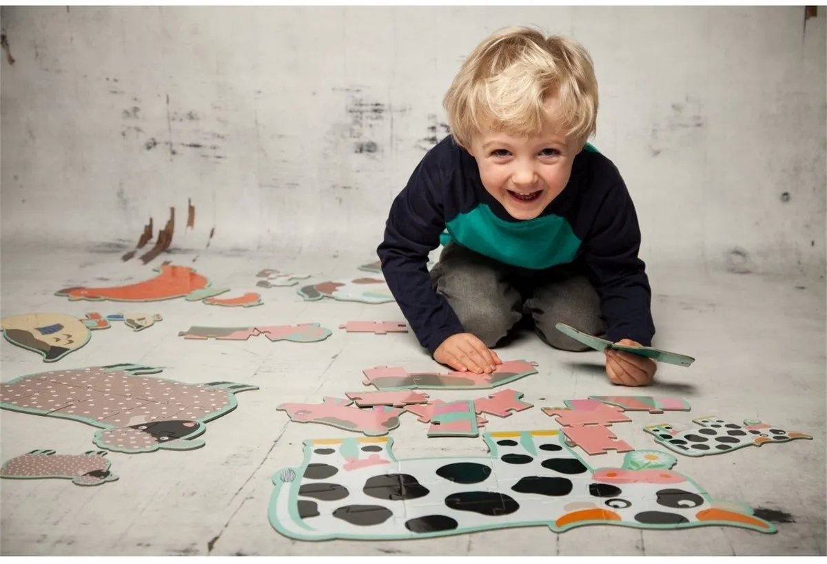Djeco Honoré en Vrienden Jumbo Puzzel - Multi - DJ07112