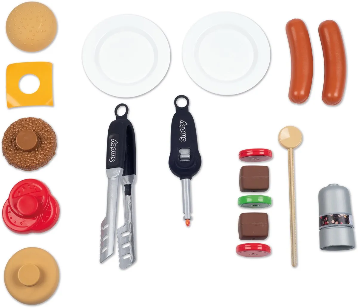 Smoby Speelgoedbarbecue - Zwart