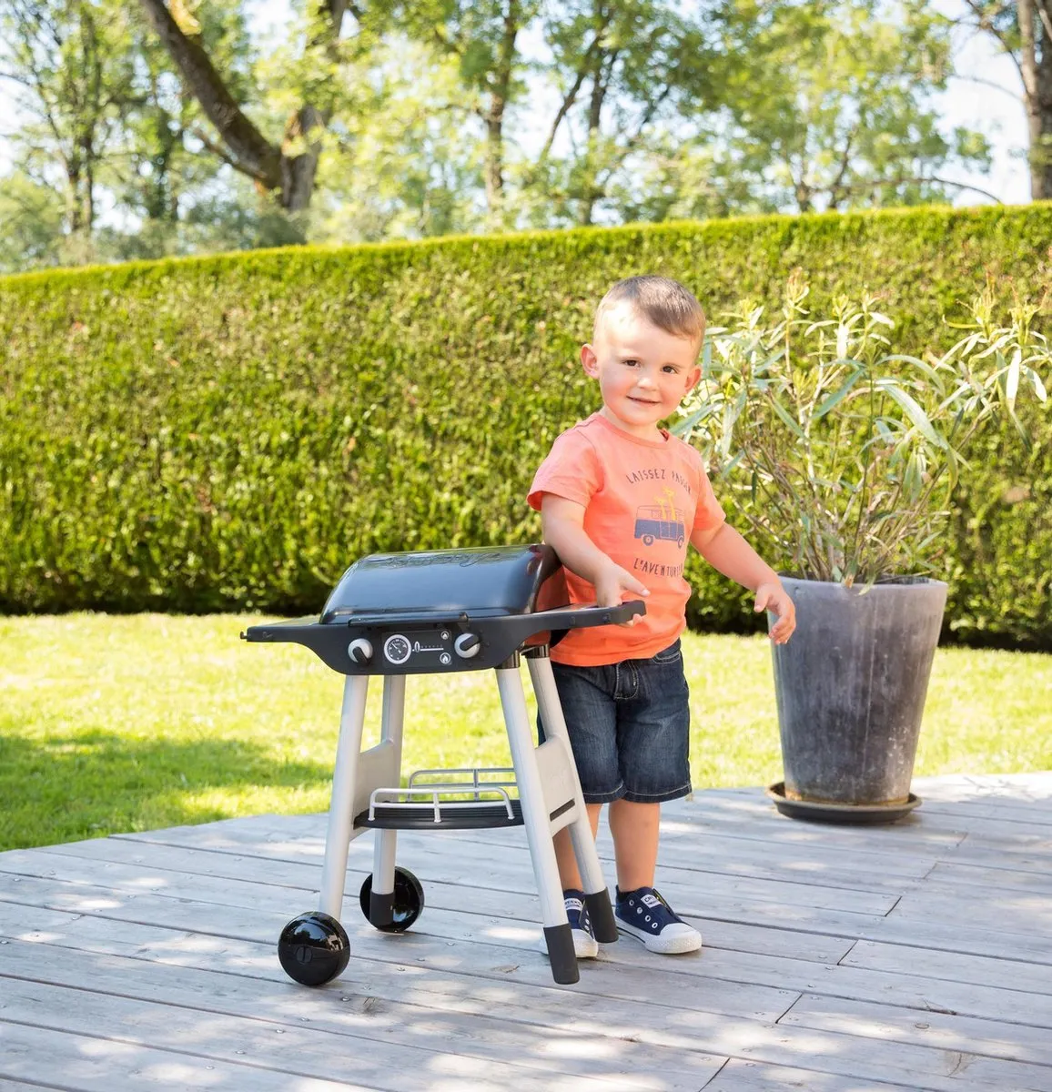Smoby Speelgoedbarbecue - Zwart