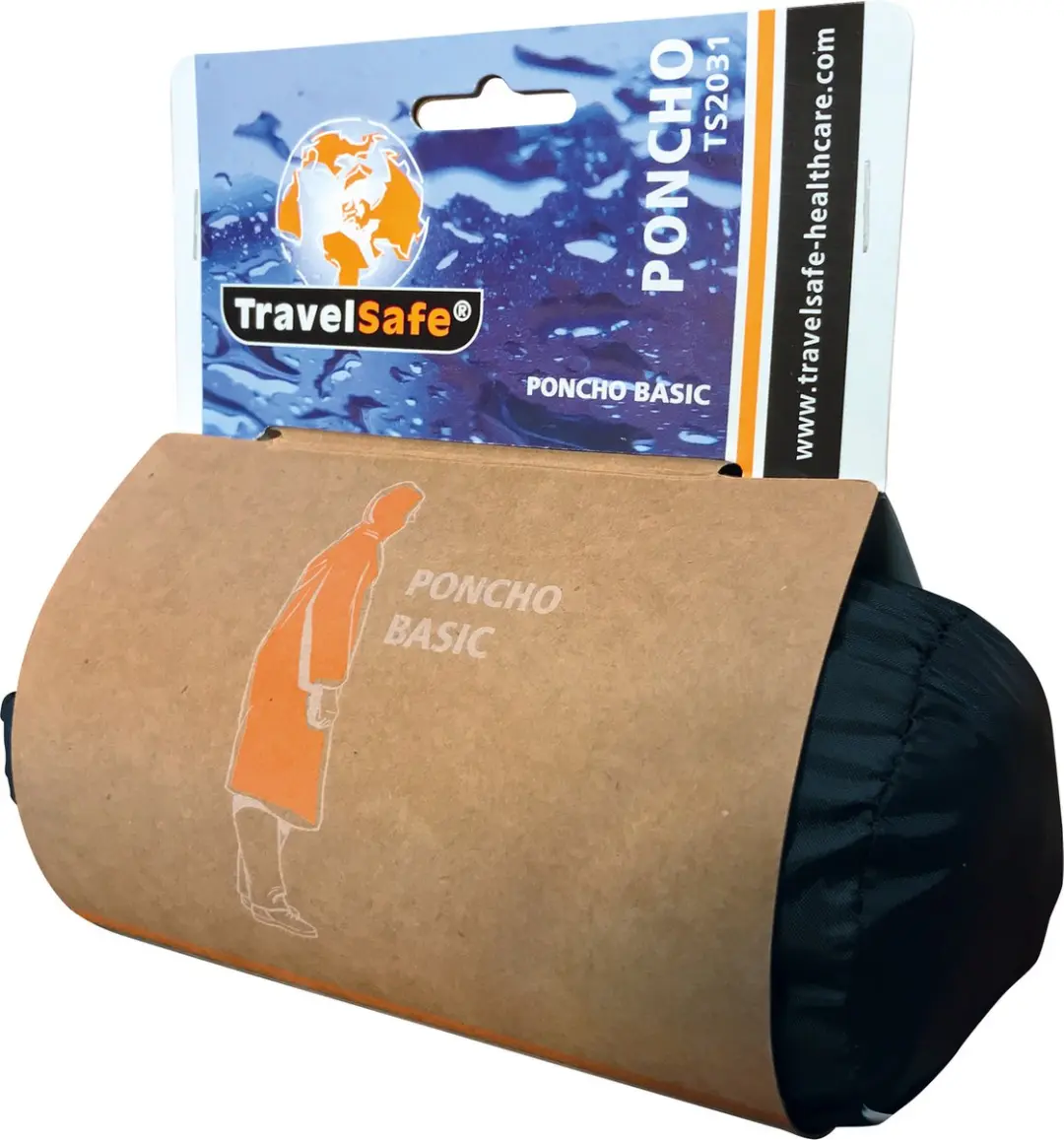 Travelsafe Basic Poncho - Blauw XL