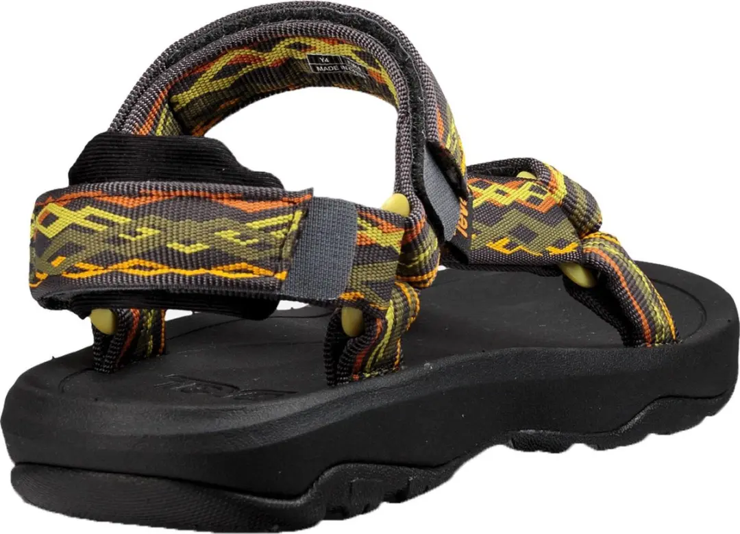 Teva Hurricane T XLT 2 Kids Sandalen 20 - Zwart/Geel/ Groen