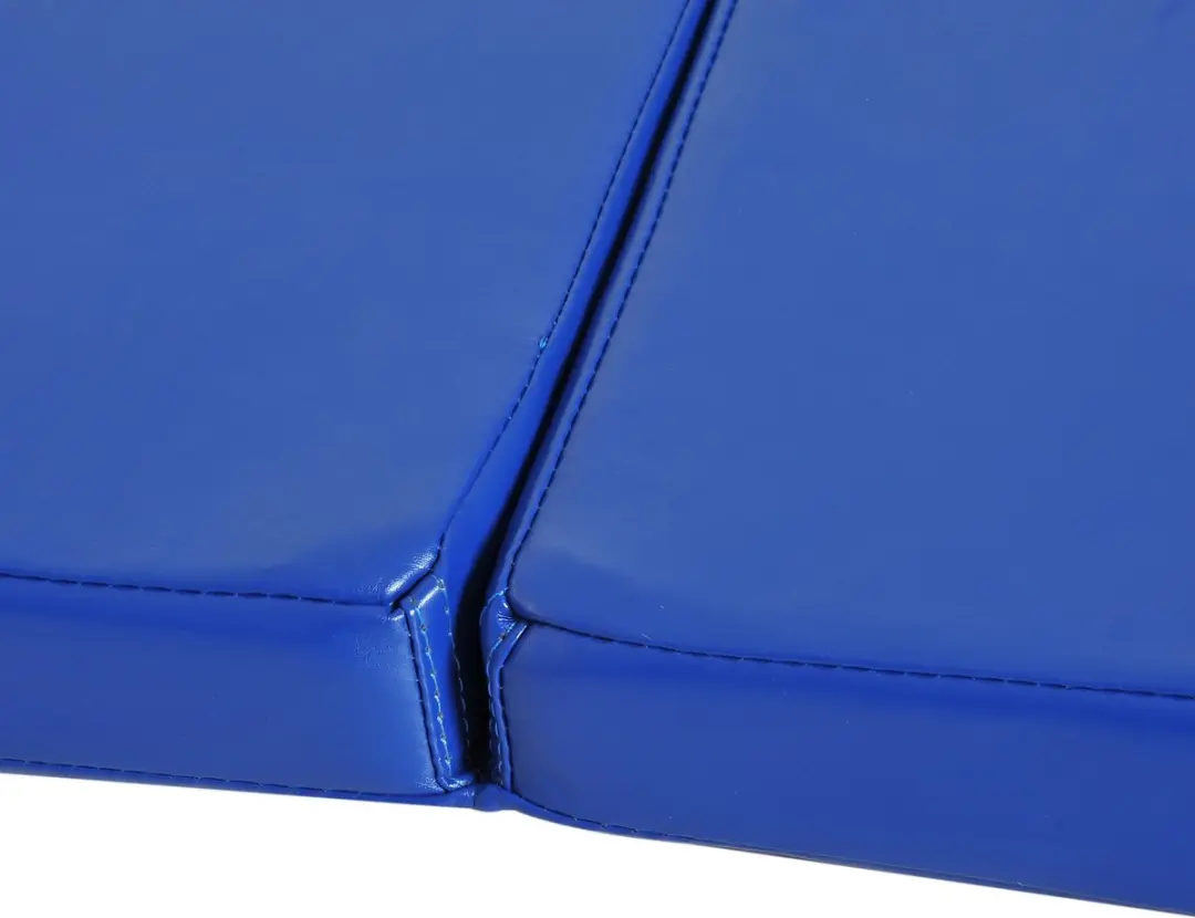 Homcom Gymnastiekmat Imitatieleer 180x60x5cm - Blauw