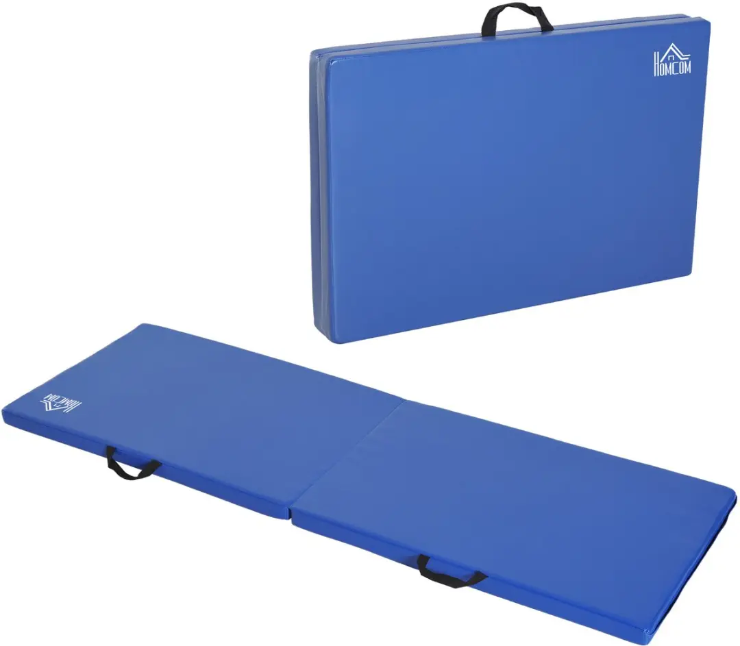 Homcom Gymnastiekmat Imitatieleer 180x60x5cm