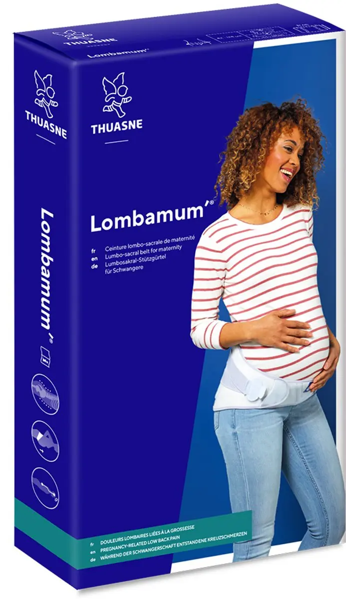 Thuasne LombaMum Bekkenband - Grijs