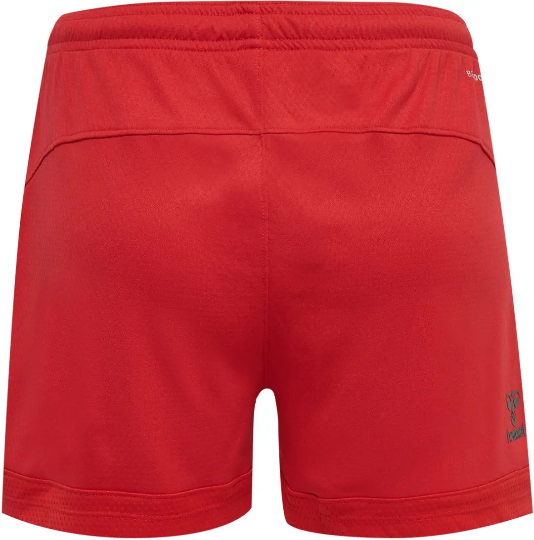 Hummel Hmllead Womens Poly Shorts 207398 Sportshorts - M - Rood