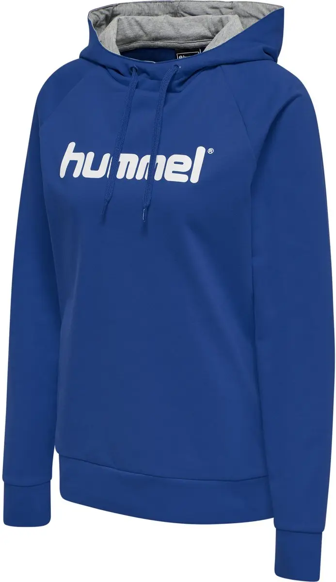 Hummel Hmlgo Cotton Logo Woman Dameshoodie - True Blue XXL