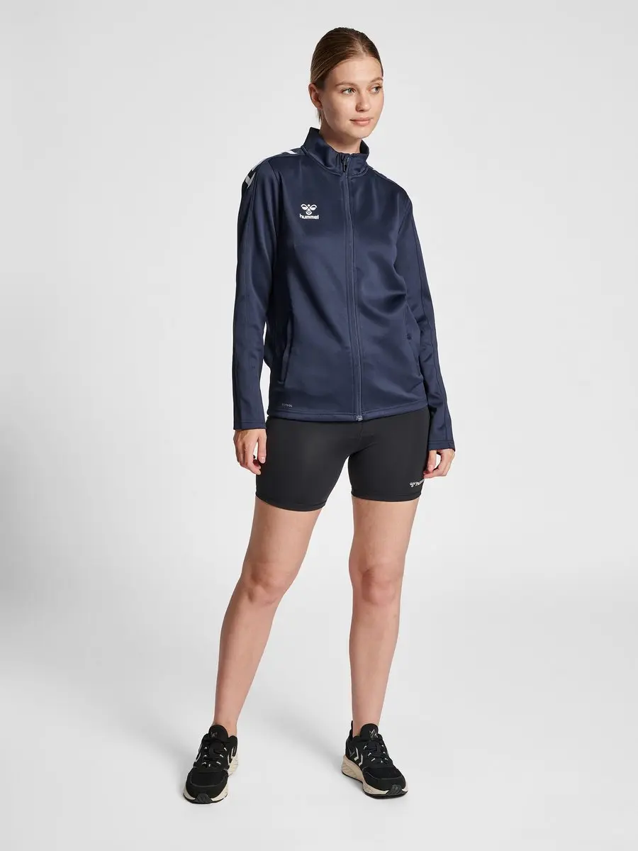 Hummel Hmlcore XK Poly Zip Sweat Woman Trainingsjack - XS - Blauw - afbeelding 6 van 6