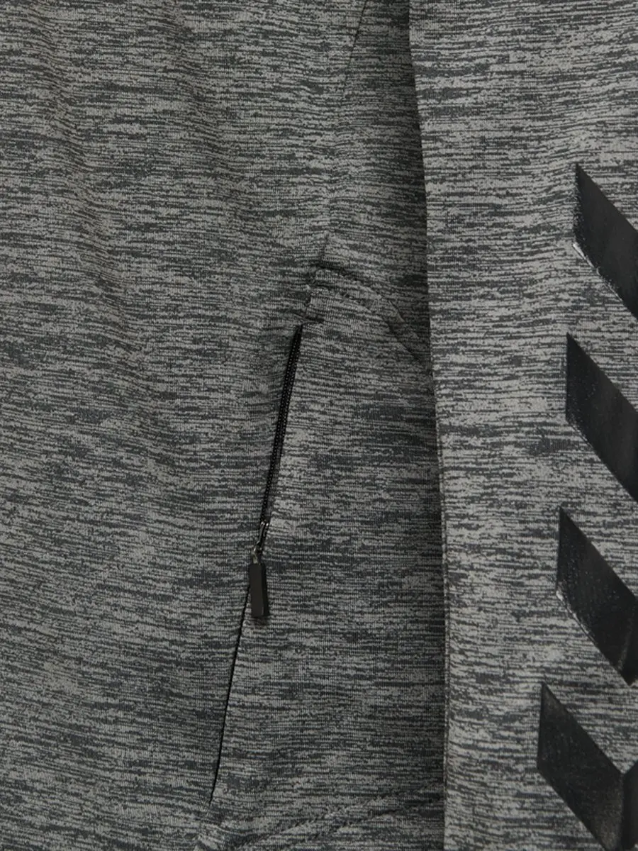 Hummel Hmlaston Hoodie 206489 - Dark Grey Melange