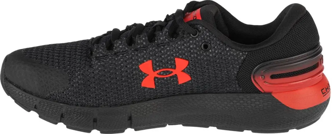Under Armour Charged Rogue 2.5 Hardloopschoenen 3024400-004 - Zwart/Rood