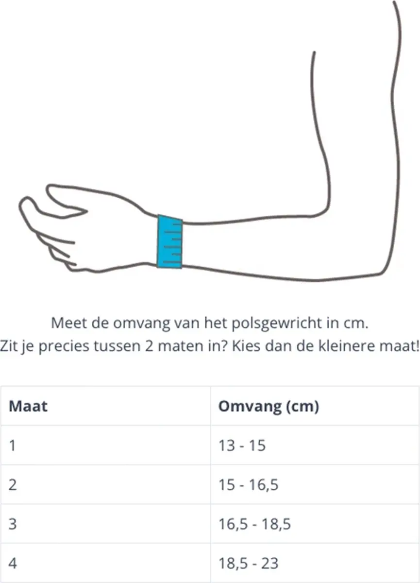Thuasne Hopital Polsbrace Rechts - Maat 4