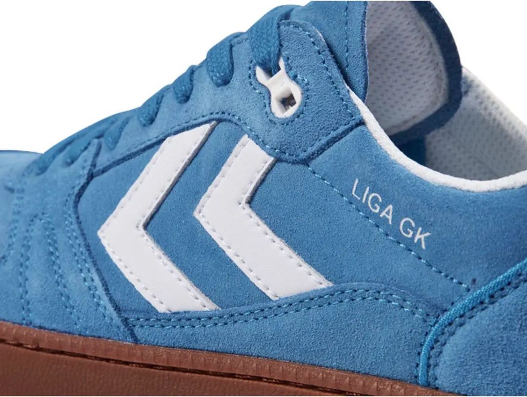 Hummel Liga Goalkeeper Sneakers - Blauw - afbeelding 6 van 6