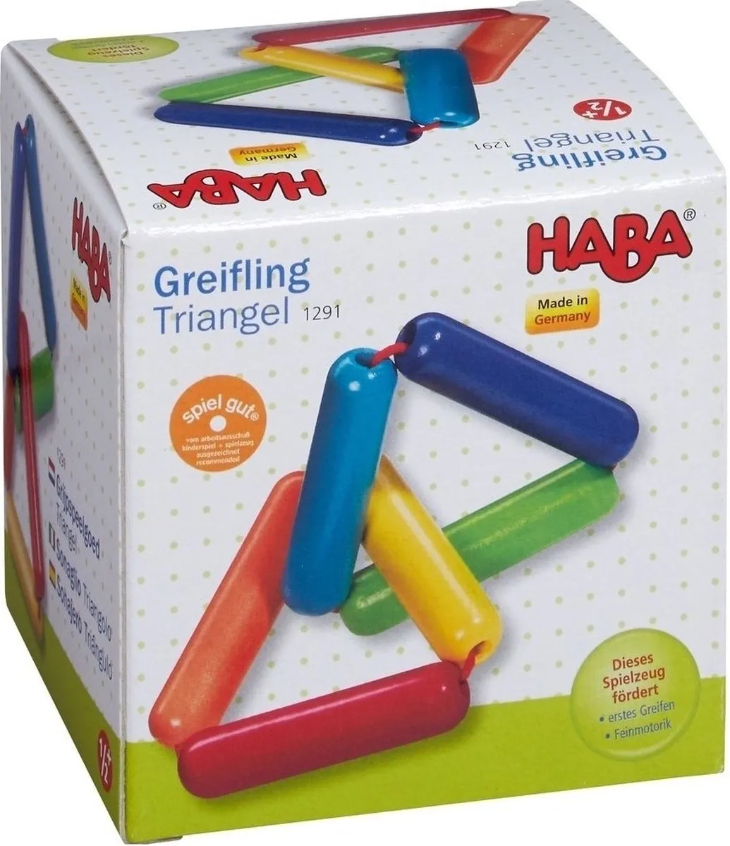 Haba Rammelaar Triangle - Multicolor - afbeelding 2 van 4