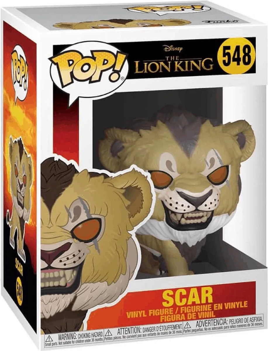 Funko POP! Scar #548 The Lion King Live Action - Multi