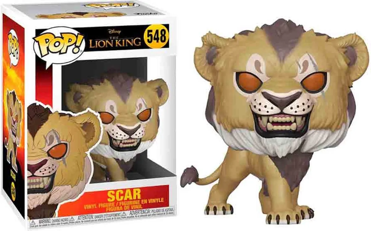 Funko POP! Scar #548 The Lion King Live Action - Multi