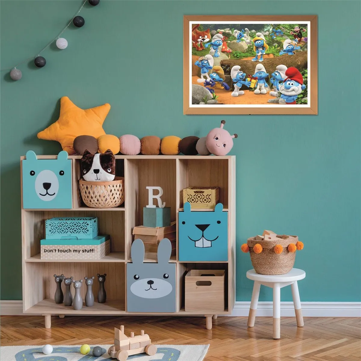 Clementoni Smurfen Puzzel 104 Stukjes - Multikleur - afbeelding 6 van 6