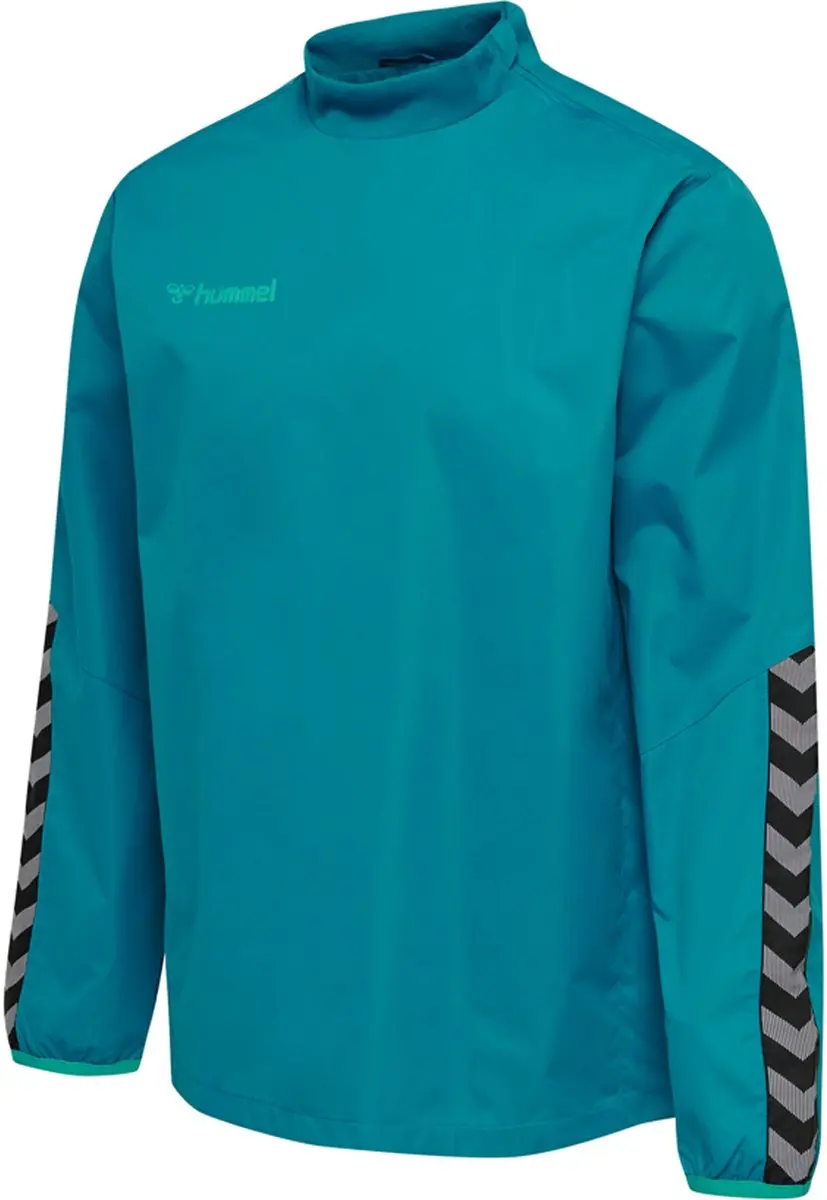 Hummel Hmlauthentic Kids Wind Breaker Longsleeve - Blauw